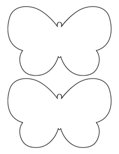 Butterfly No Antennae Medium Coloring Pages Pdf, Free Vectors File